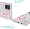 iMoshion Hoesje Geschikt voor Samsung Galaxy A71 Hoesje Siliconen - iMoshion Design hoesje - Roze / Transparant / Blossom Watercolor