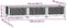 vidaXL - Plantenbak - verhoogd 120x40x23 cm - polypropeen - lichtgrijs