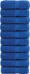 vidaXL - Gastendoekjes - SOLUND - 10 - st - 600 - g/m² - 30x30 - cm - blauw