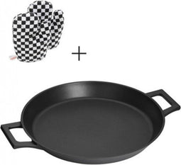 Pan Inoxibar ABSOLUT Ø 40 cm Zwart