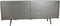 Dientafel DKD Home Decor 177 x 38 x 75 cm Hout Donker grijs