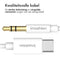imoshion USB-C naar AUX Kabel - 1 meter - 3.5mm Audio Kabel - Wit
