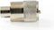 Nedis PL259-Connector - Recht - Male - Vernikkeld - 75 Ohm - Soldeer - Diameter kabelinvoer: 7.0 mm - Metaal - Zilver - 25 Stuks - Envelop