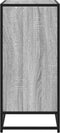 vidaXL - Dressoir - 62x35x76 - cm - bewerkt - hout - grijs - sonoma - eikenkleurig