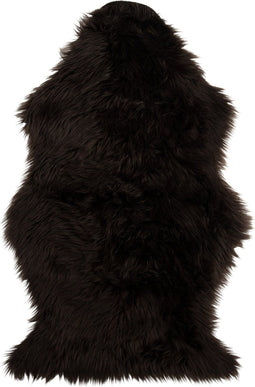 J-Line tapijt - nepbont - bruin