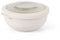 Amuse Tylla oat Life Bowl - 700ml - Lunchbox - Perfect Afsluitbare Verhouddoos - Saladebox voor onderweg - Lichtgrijs