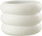 J-Line bloempot Ring - cement - wit - medium - Ø 20 cm