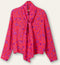 Oilily Balalaika Blouse - Lange Mouwen - Blouses - Sjaal Kraag - Dames - Regular Fit - Rood - 36