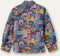 Oilily Bas Blouse - Blouses - Katoen - Jongens - Kinderen - Regular Fit - Blauw - 116/6yr