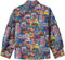 Oilily Bas Blouse - Blouses - Katoen - Jongens - Kinderen - Regular Fit - Blauw - 104/4yr
