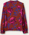 Oilily Beauty Blouse - Lange Mouwen - Blouses - Opstaande Kraag - Dames - Loose Fit - Bruin - 34