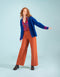 Oilily - Beauty blouse long sleeves - Bruin - 36