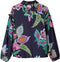 Oilily Bembe Blouse - Blouses - Ruches - Dames - Regular Fit - Blauw - 34