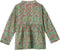Oilily Blooz Blouse - Blouses - Katoen - Meisjes - Kinderen - Relaxed Fit - Groen - 110/5yr