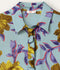 Oilily Blues Peony Blouse - Lange Mouwen - Blouses - Opstaande Kraag - Dames - Loose Fit - Oranje - 40
