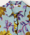 Oilily Blues Peony Blouse - Lange Mouwen - Blouses - Opstaande Kraag - Dames - Loose Fit - Oranje - 34
