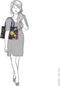 Oilily Carry All schoudertas M navy night