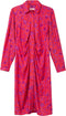 Oilily - Daouli dress long sleeves - Rood - 34