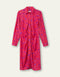 Oilily - Daouli dress long sleeves - Rood - 36