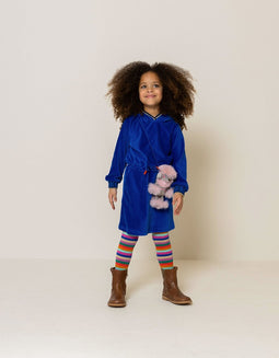 Oilily - Daxia sweat dress - Blauw - 116/6yr