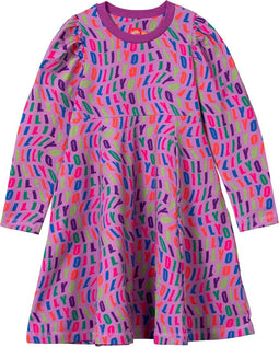 Oilily Dearest - Jurk - Meisjes - Paars - 152