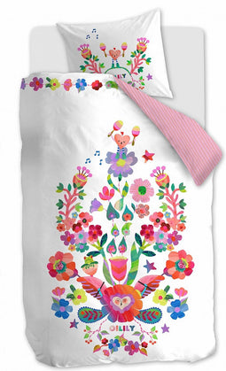 Oilily Dejavu - Dekbedovertrek - Meisjes - Multicolor - 120