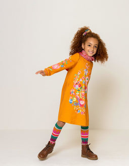 Oilily - Dejavu jersey dress - Geel - 92/2T