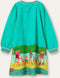 Oilily Dejavu - Jurk - Meisjes - Groen - 80/18m