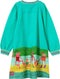 Oilily Dejavu - Jurk - Meisjes - Groen - 86/24m