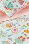 Oilily Dekbedovertrek - Flower - Meisjes - Roze - 240 x 220 cm