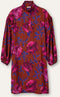 Oilily - Dizzy dress long sleeve - Bruin - 34