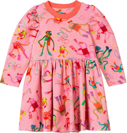 Oilily - Drum jersey dress - Paars - 152/12yr
