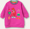 Oilily - Druppel sweat dress - Roze - 122/7yr