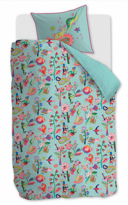 Oilily - Duvet cover kids sizes - Blauw - 140