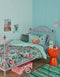 Oilily - Duvet cover kids sizes - Blauw - 140