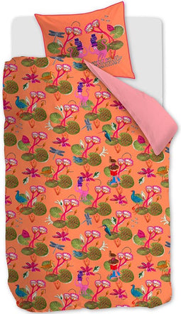 Oilily - Duvet cover kids sizes - Oranje - 140