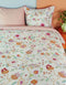 Oilily Flower - Dekbedovertrek - Meisjes - Roze - 140 x 200 cm