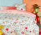 Oilily Flower - Dekbedovertrek - Meisjes - Roze - 140 x 200 cm