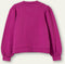 Oilily - Habits logo sweat crew neck top long sleeves - Lila - XL