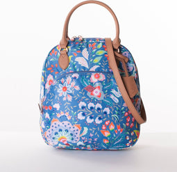 Oilily-Handtas-Blauw-Bloem