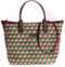 Oilily Handtas Schoudertas Geo Diamonds Handbag Jolly Green Groene Veelkleurig