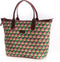Oilily Handtas Schoudertas Geo Diamonds Handbag Jolly Green Groene Veelkleurig