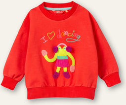 Oilily Heritage - Sweater - Meisjes - Rood - 128