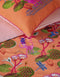 Oilily Kinderdekbedovertrek - Reading - Meisjes - Oranje - 100 x 135 cm