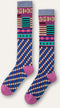 Oilily Melody - Kniekousen - Meisjes - Blauw - 26-28