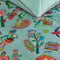 Oilily Musica - Dekbedovertrek - Meisjes - Blauw - 100