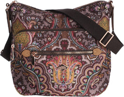 Oilily Paisley M Shoulder Bag coffee