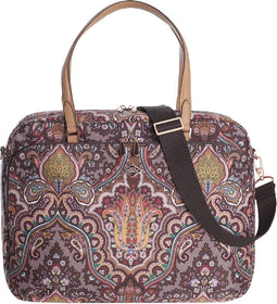 Oilily Paisley Office Bag coffee
