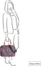 Oilily Paisley Office Bag coffee