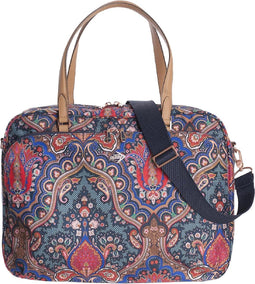 Oilily Paisley Office Bag royal blue